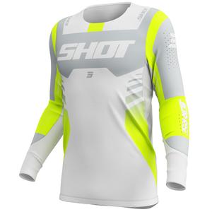 Motokros majica Shot Aerolite Sprint siva