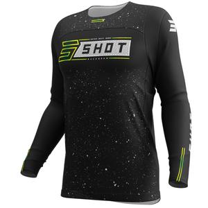 Motokros dres Shot Contact Art črne barve