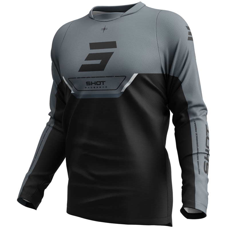 Motokros dres Shot Devo Daytona črne barve