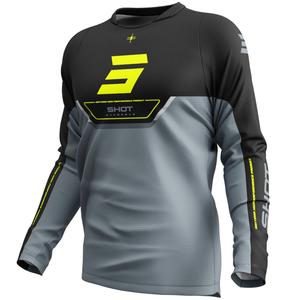 Motokros dres Shot Devo Daytona fluo rumen