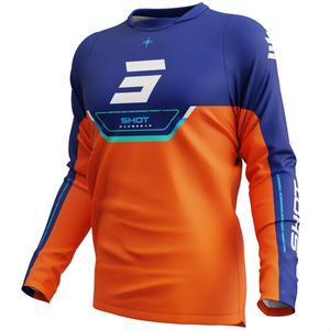 Motokros dres Shot Devo Daytona oranžen