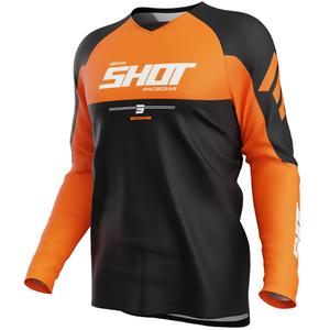 Motokros dres Shot Draw Private oranžen