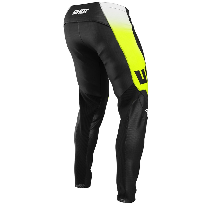 Motokros hlače Shot Contact Ionyx fluo rumene