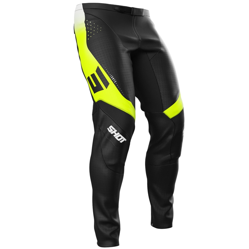 Motokros hlače Shot Contact Ionyx fluo rumene