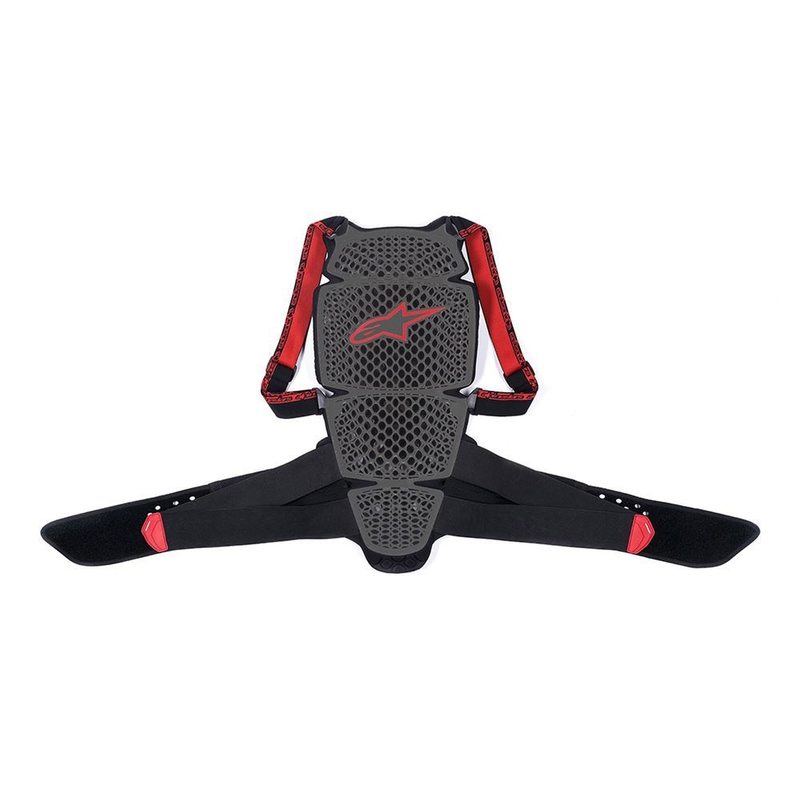 Alpinestars Nucleon KR-CELL ščitnik hrbtenice black-grey-red