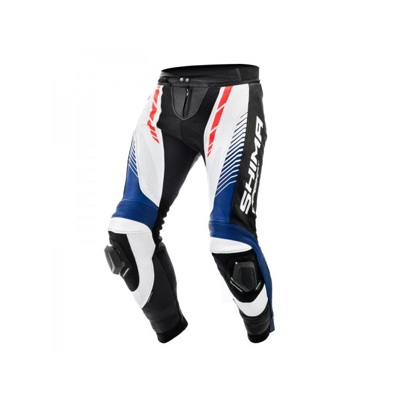 Shima Apex Black-White-Red Motoristične hlače razprodaja