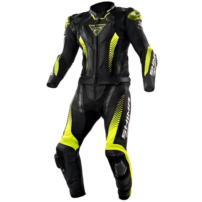 Pokrivalo za motoriste Shima Apex Black-Fluo Yellow