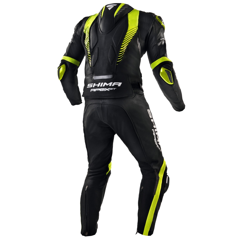 Pokrivalo za motoriste Shima Apex Black-Fluo Yellow