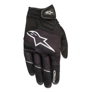 Alpinestars Atom motoristične rokavice črno-bele barve