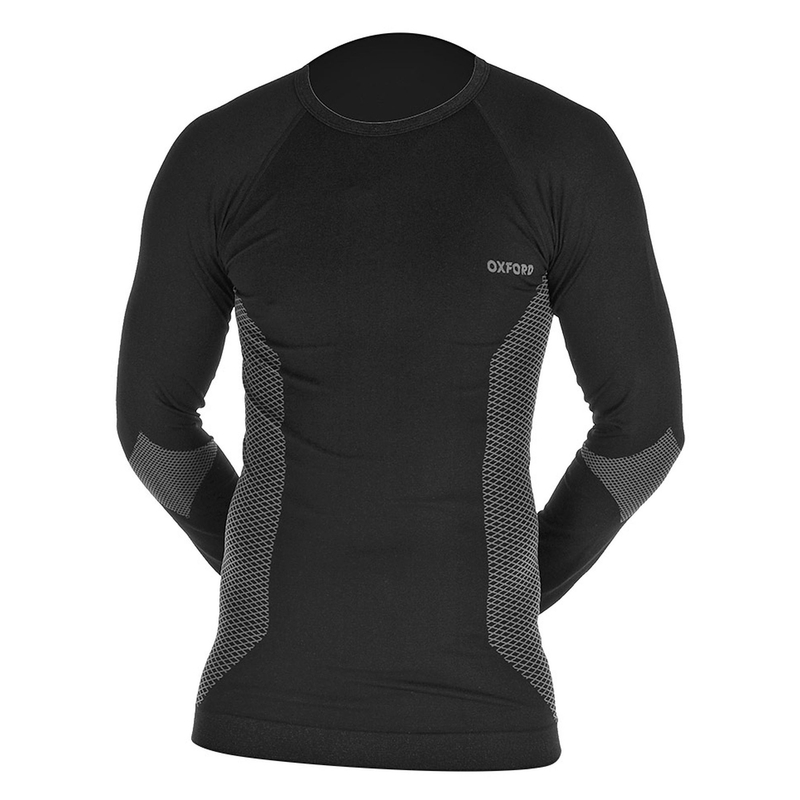 Oxford Base Layer Termalna majica z dolgimi rokavi Black razprodaja