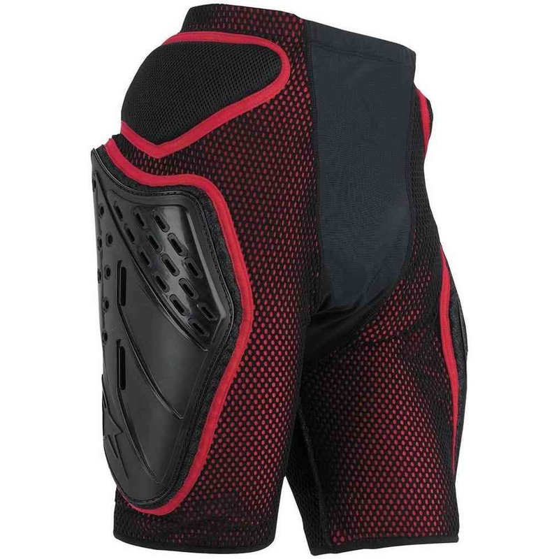 Alpinestars Freeride kratke hlače črno-rdeče