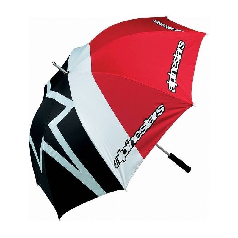 Dežnik Alpinestars rdeče-črno-beli