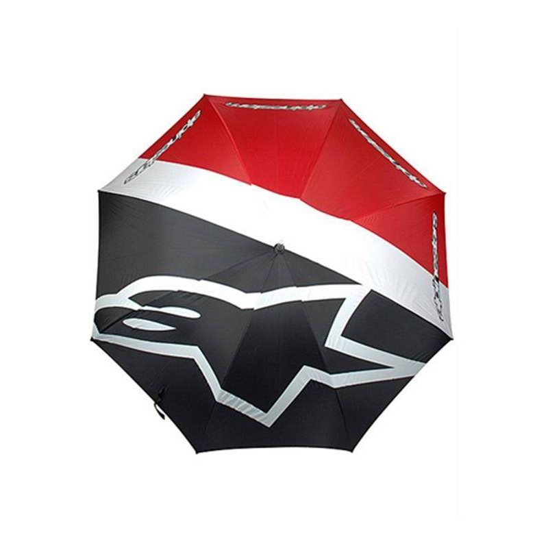 Dežnik Alpinestars rdeče-črno-beli