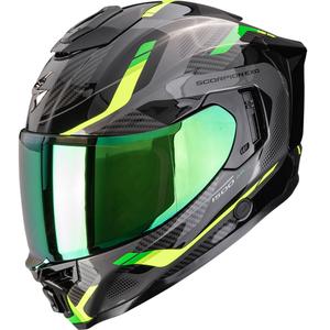 Scorpion EXO-1500 Air Sleek integralna motoristična čelada črno-zelena