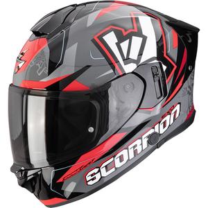 Scorpion EXO-530 Air Rok integralna motoristična čelada sivo-črno-rdeča