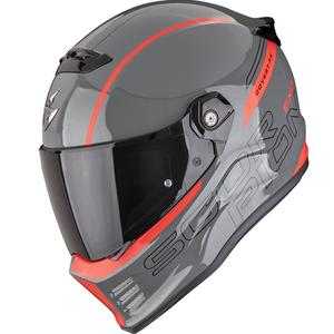 Scorpion Covert FX Danko integralna motoristična čelada sivo-rdeča