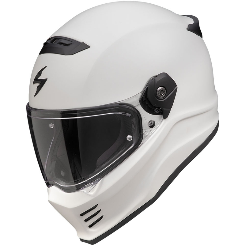 Scorpion Covert FX Solid integralna motoristična čelada mat svetlo siva