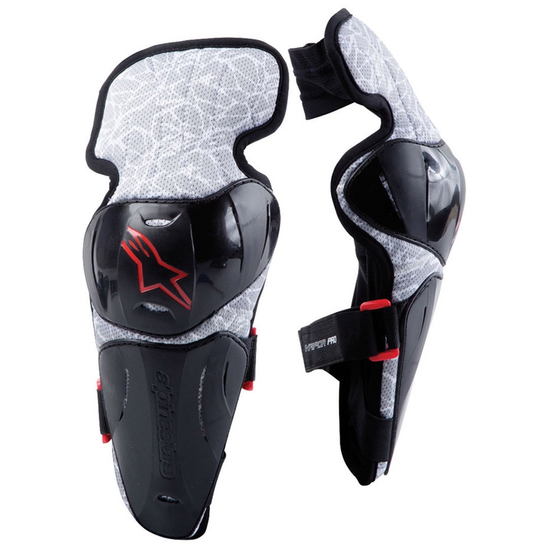 Alpinestars Vapor Pro ščitniki za komolce za otroke črno-beli