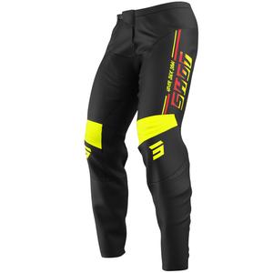 Motokros hlače Shot Devo Block fluo rumene