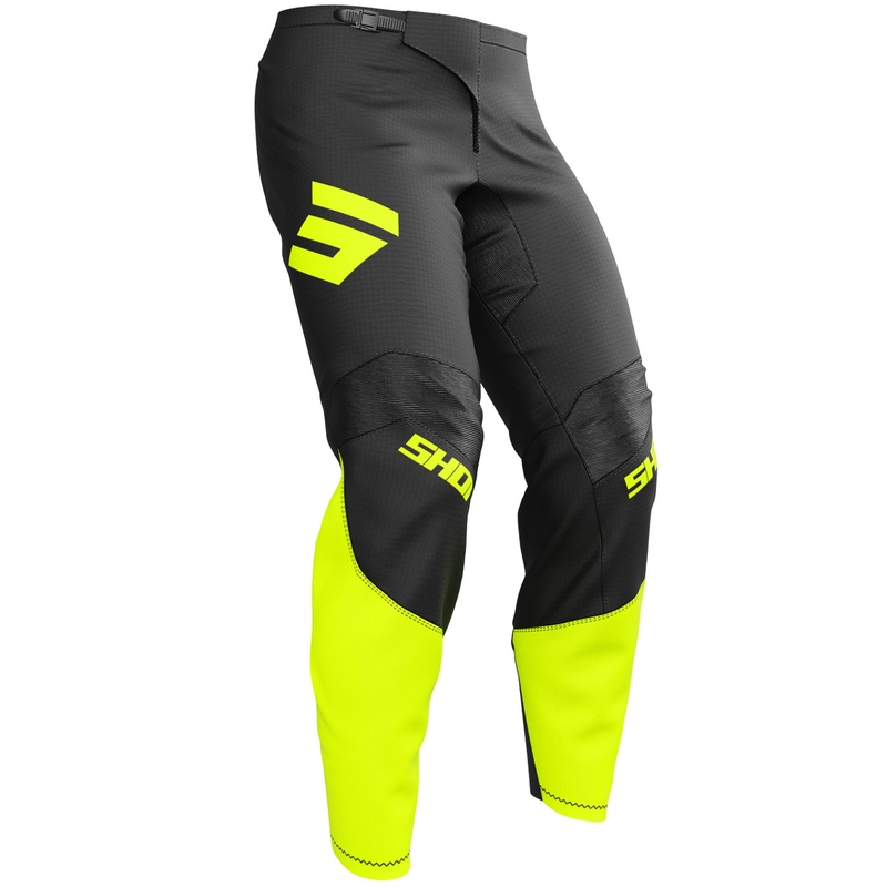 Motokros hlače Shot Draw Private fluo rumene