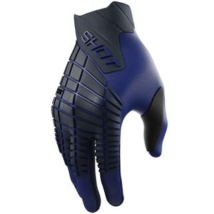 Motokros rokavice Shot Core Max modre