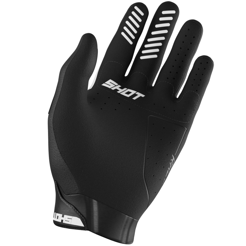 Motokros rokavice Shot Race Evo bele barve