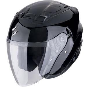 Scorpion EXO-Z1 SOLID odprta motoristična čelada, kovinsko črna