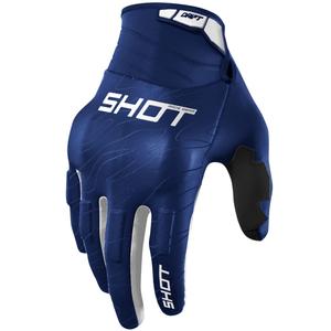 Motokros rokavice Shot Drift Onyx modre barve