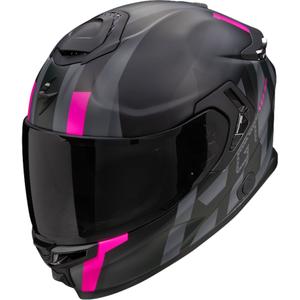 Integralna motoristična čelada Scorpion EXO-GT SP AIR TOURADVEN črno-roza