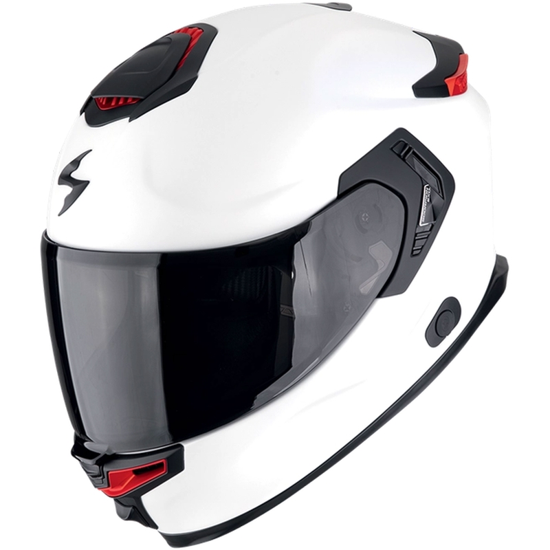 Integralna motoristična čelada Scorpion EXO-GT SP Air SOLID mat biserno bela