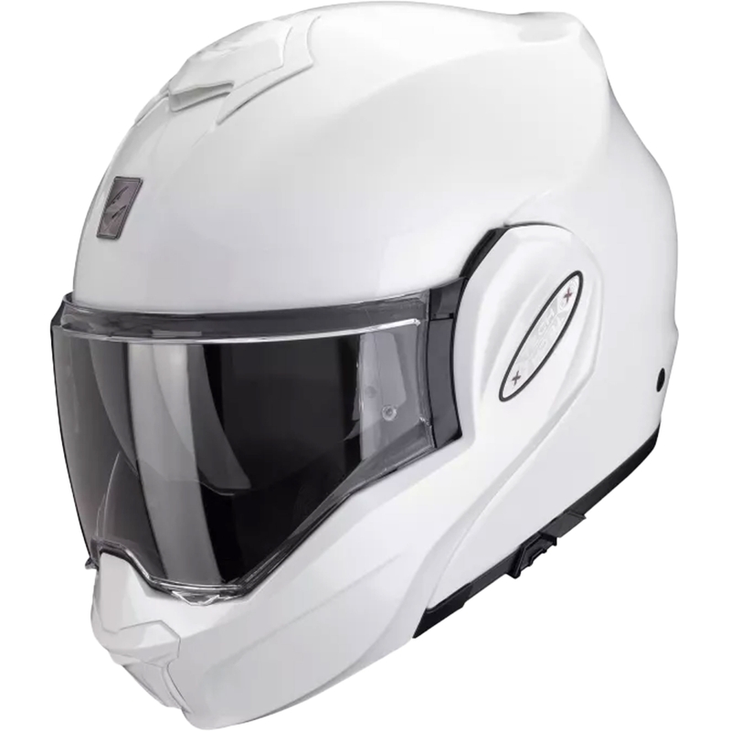 Čelada Scorpion EXO-TECH EVO PRO SOLID biserno bela