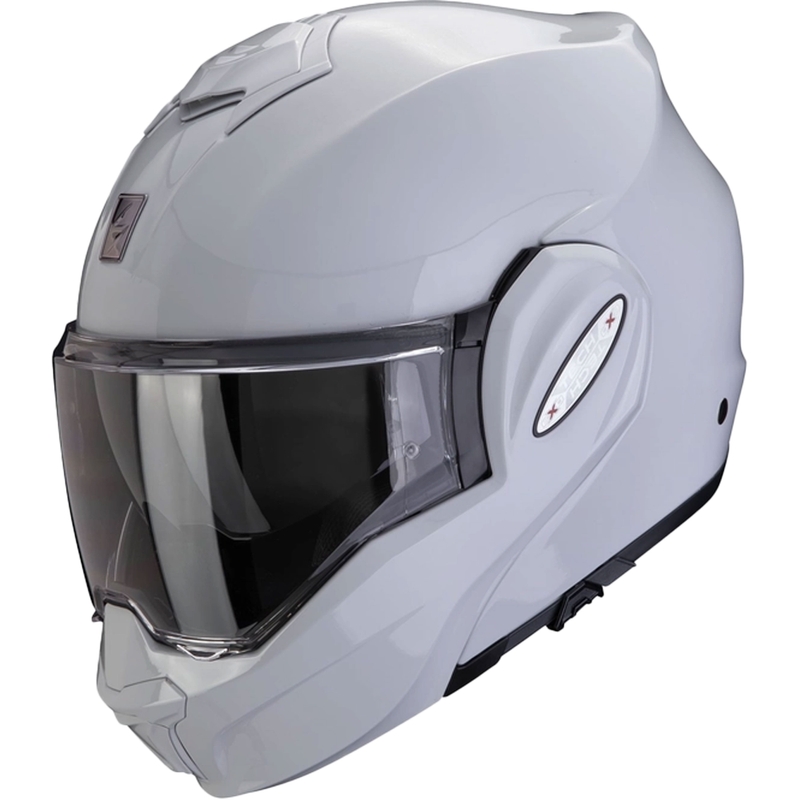 Obračalna čelada Scorpion EXO-TECH EVO PRO SOLID svetlo siva