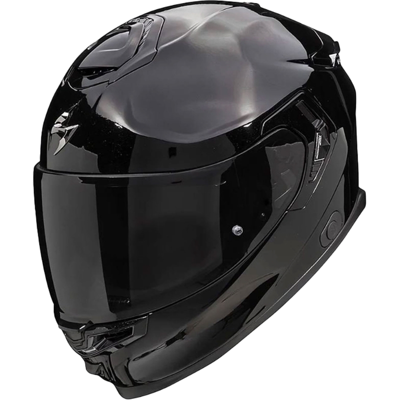 Integralna motoristična čelada Scorpion EXO-GT SP Air kovinsko črna