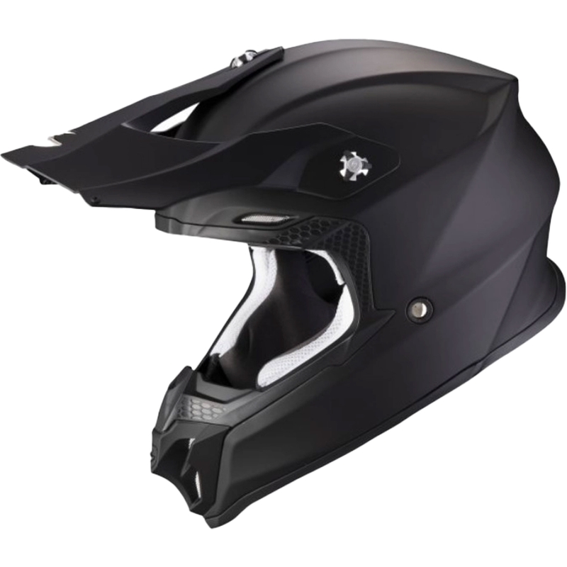 Motokros čelada Scorpion VX-16 EVO AIR Solid black mat