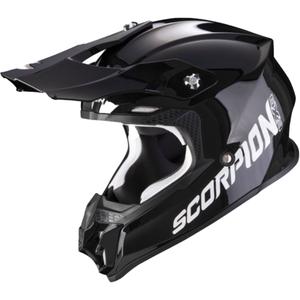 Motokros čelada Scorpion VX-16 EVO AIR Solid black