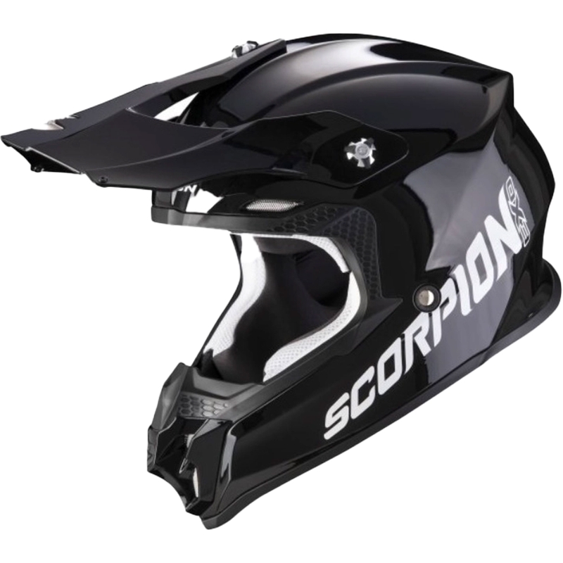 Motokros čelada Scorpion VX-16 EVO AIR Solid black