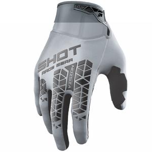Motokros rokavice Shot Vision Tech sive
