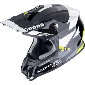 Scorpion VX-16 EVO AIR ROD motokros čelada črno-fluo rumena