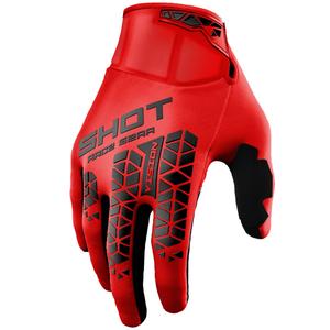 Motokros rokavice Shot Vision Tech rdeče
