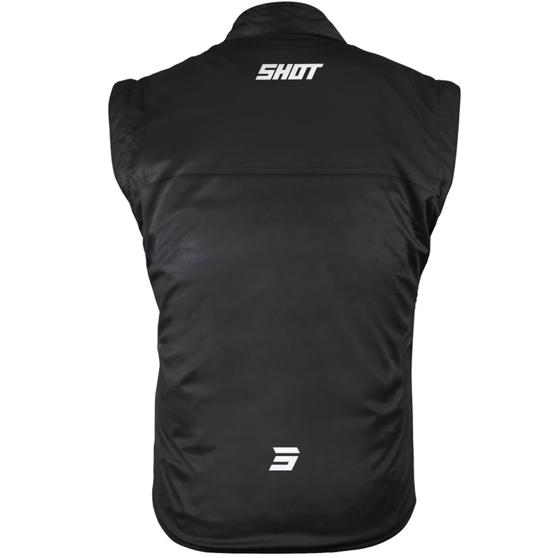 Motoristični jopič Shot Bodywarmer Calm črne barve