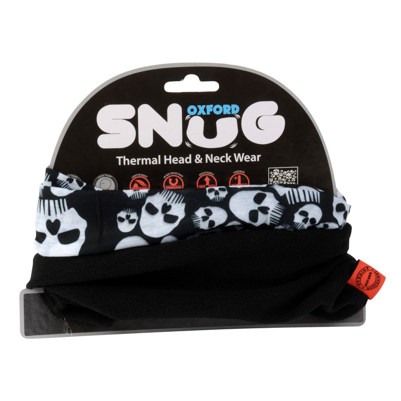Večnamenski šal Oxford Snug Skulls