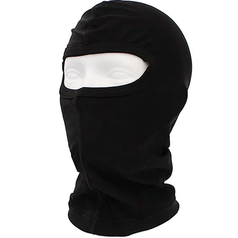 Motociklistična čelada balaclava 3F črna