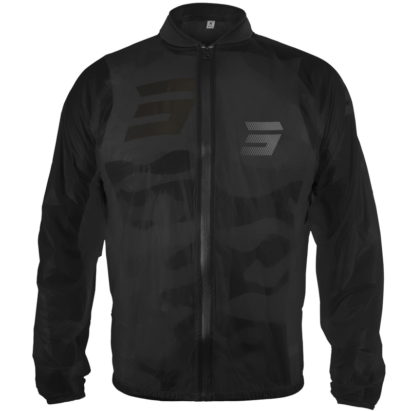 Dežna jakna Shot Windbreaker črna