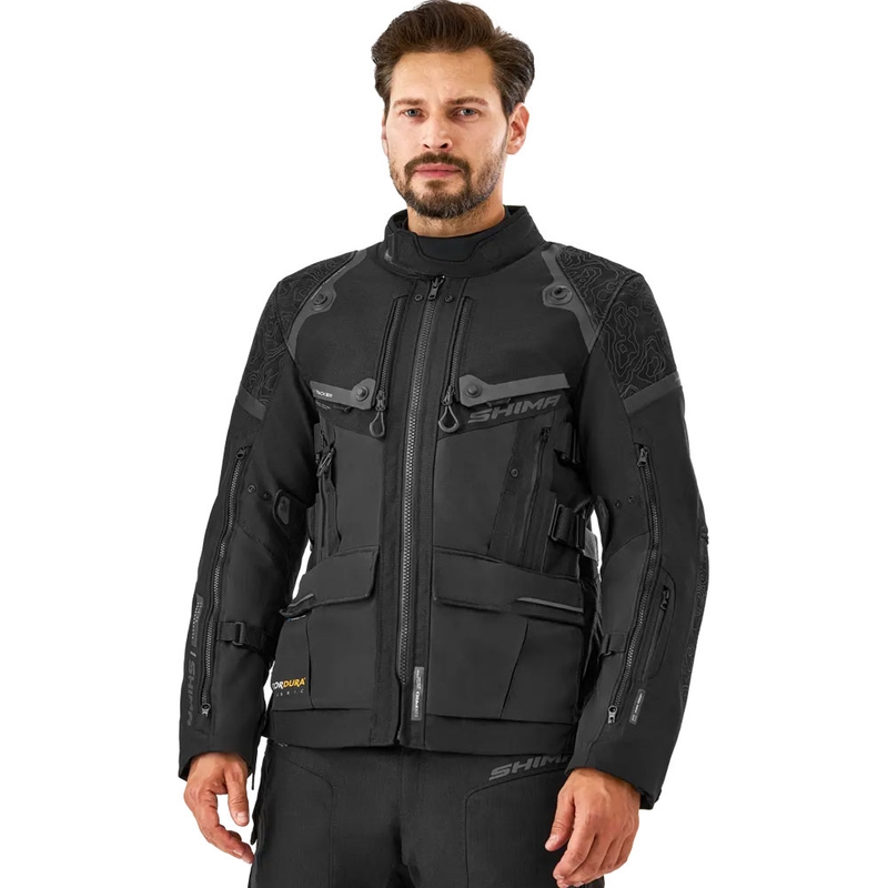 Shima Tracker motoristična jakna črna