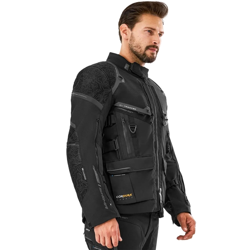 Shima Tracker motoristična jakna črna
