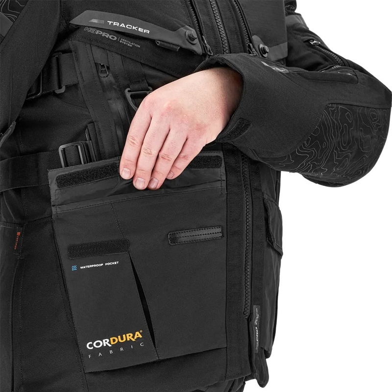 Shima Tracker motoristična jakna črna