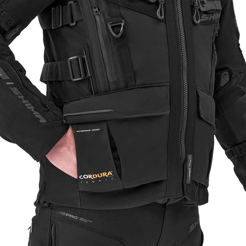 Shima Tracker motoristična jakna črna