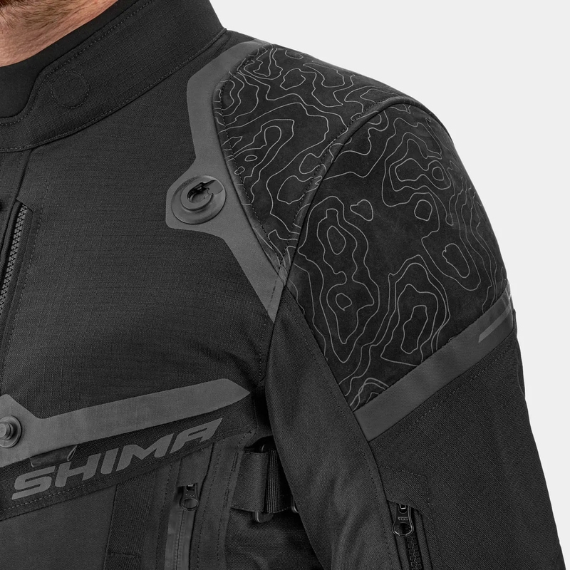 Shima Tracker motoristična jakna črna