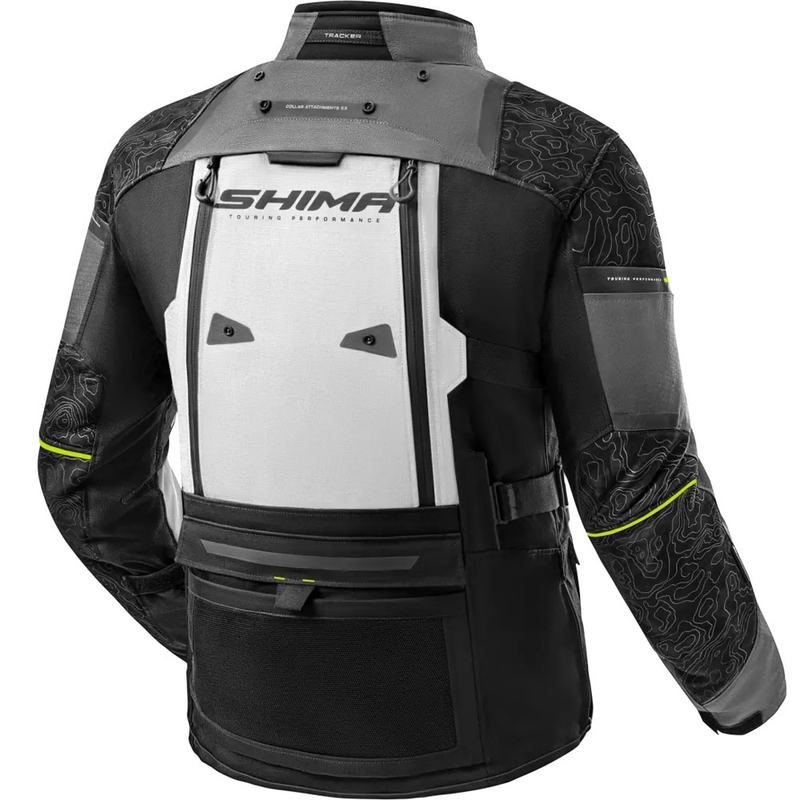 Shima Tracker motoristična jakna siva