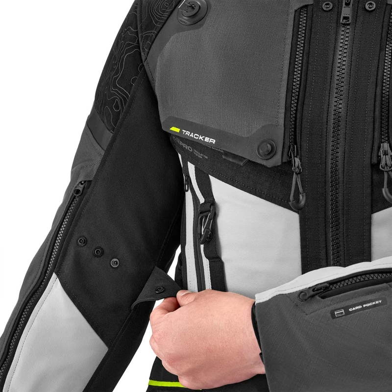 Shima Tracker motoristična jakna siva